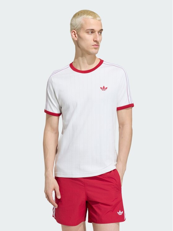 adidas adidas Marškinėliai 165163 Balta Slim Fit