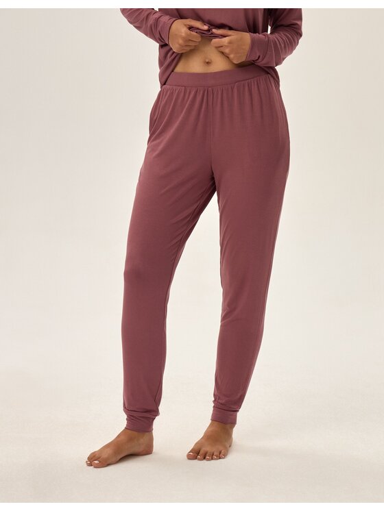 Esotiq Esotiq Piżama 42064 Fioletowy Regular Fit