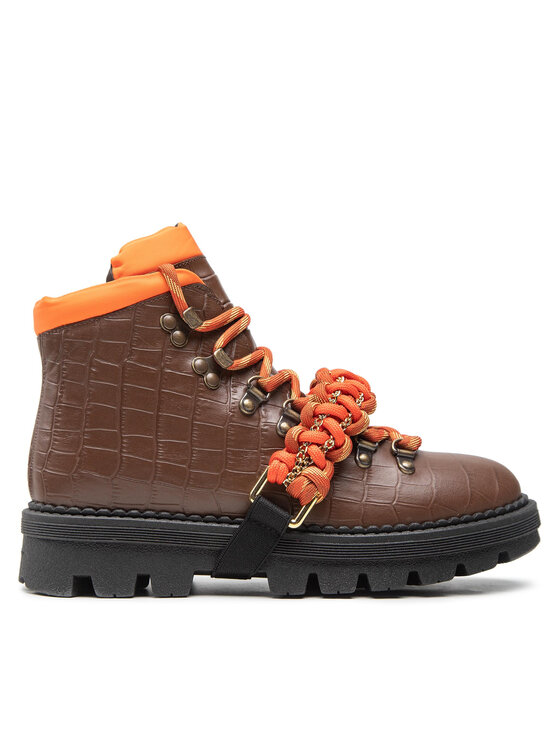 PINKO Pinko Traperid Zenzero Scarpa AI 22-23 BLKS1 1H2134 A07K Pruun