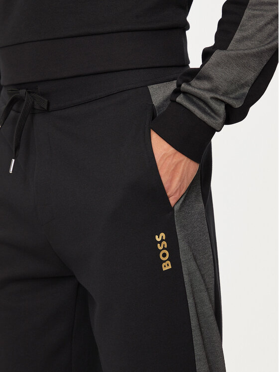 BOSS Boss Spodnie dresowe 50527552 Czarny Regular Fit