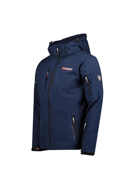 Geographical Norway Geographical Norway Kurtka softshell WY9170H/GN/Navy Granatowy Regular Fit