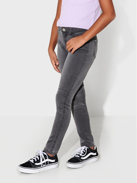 Kids ONLY Kids ONLY Jeansy Royal 15234572 Szary Skinny Fit