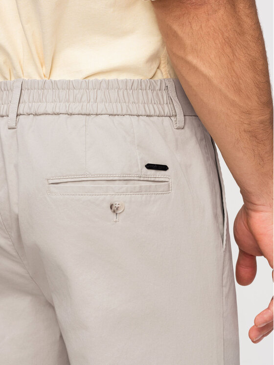 Ombre Ombre Chinosy OM-PACP-0293 Beżowy Chino Fit