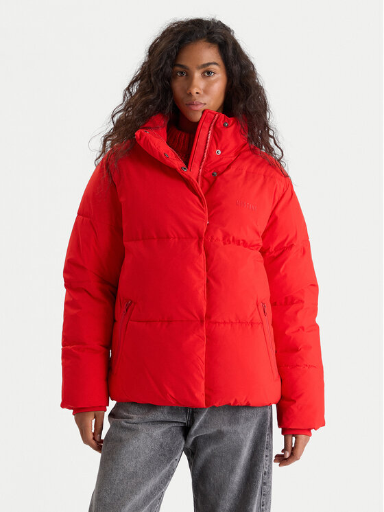 Mustang Mustang Winterjacke Gillian 1016744 Rot Relaxed Fit