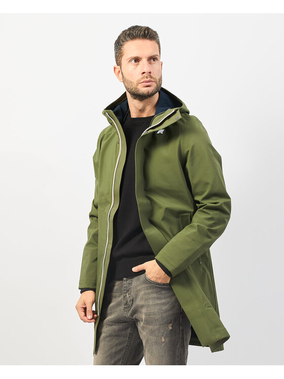 K-Way K-Way Giacca di transizione K7126WW-THOMAS Verde Regular Fit