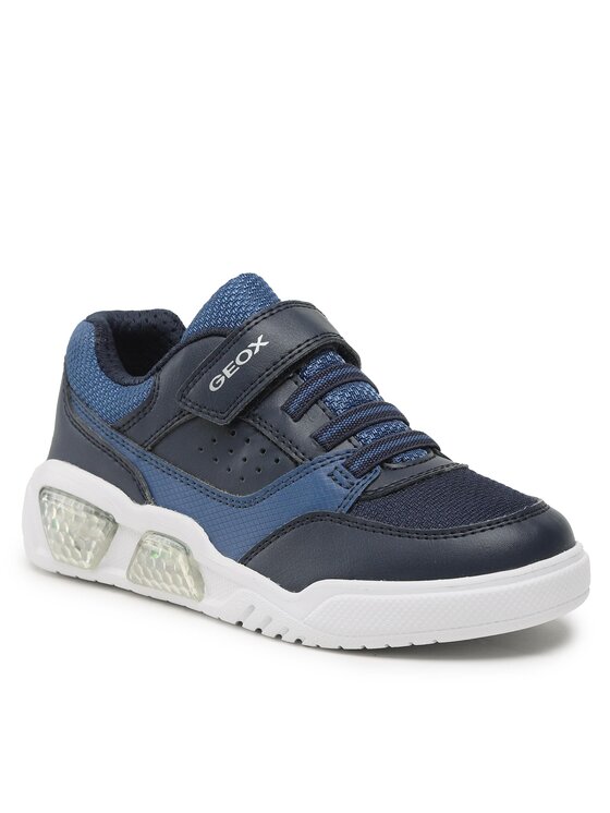 Geox Herren Sneaker J Illuminus Boy A – Atmungsaktiv, Leichter Alltagsschuh