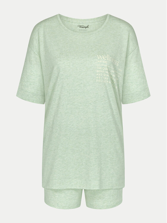 Triumph Triumph Πιτζάμα 10214841 Πράσινο Oversize
