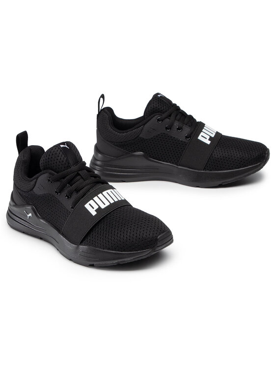 Puma Puma Sneakersy Wired Run Jr 374214 01 Czarny