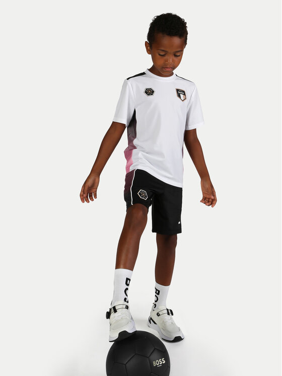 BOSS BOSS 2er-Set hohe Kindersocken J51743 Weiß