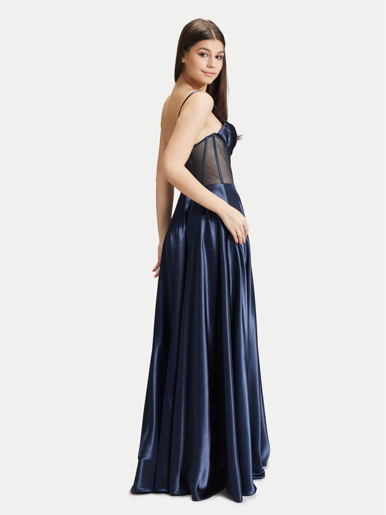 Hey Kyla Hey Kyla Večernja haljina 5AG019HK Tamnoplava Slim Fit