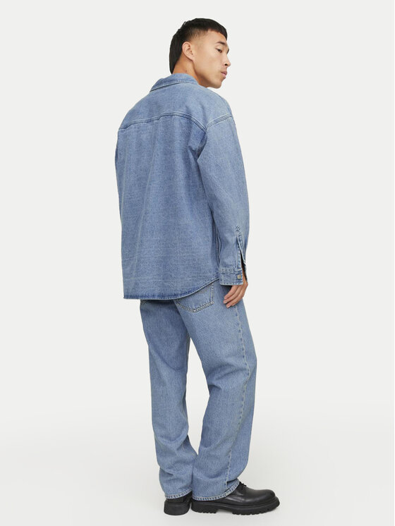 Jack&Jones Jack&Jones traper košulja 12250602 Plava Relaxed Fit