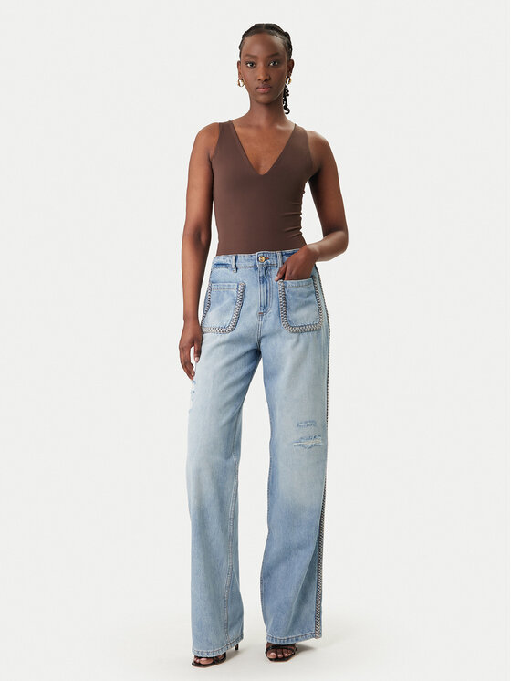 Just Cavalli Just Cavalli Jeans 80PAB5T2 CDWCH Blu scuro Straight Fit