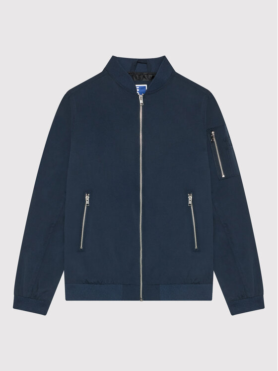 Jack&Jones Junior Jack&Jones Junior Μπόμπερ μπουφάν Rush 12182385 Σκούρο μπλε Regular Fit