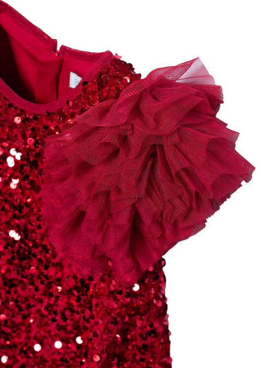 Abel & Lula Abel & Lula Elegantes Kleid 5529 Rot Regular Fit