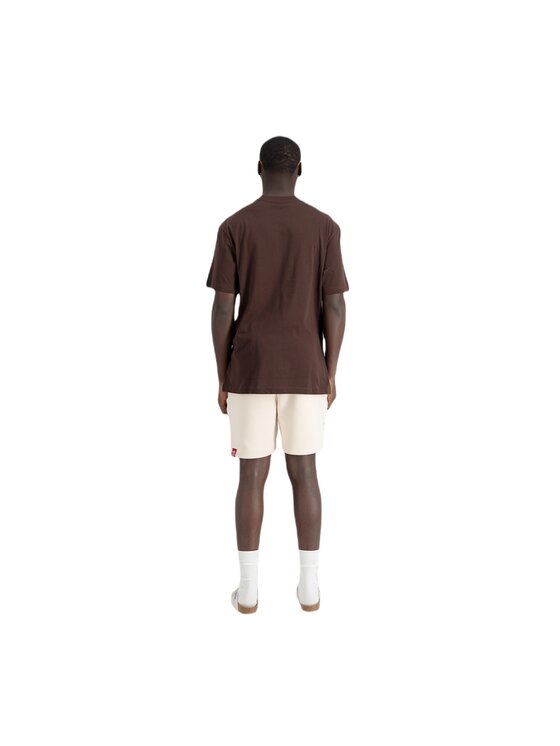 Alpha Industries Alpha Industries Šortky z materiálu AI.146365-578-S Écru Regular Fit