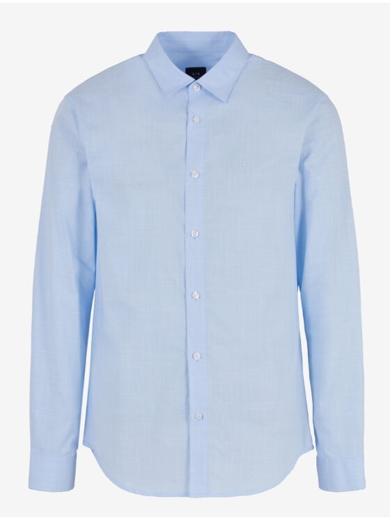 Armani Exchange Armani Exchange Košeľa 3DZC38 ZN4OZ Modrá Regular Fit