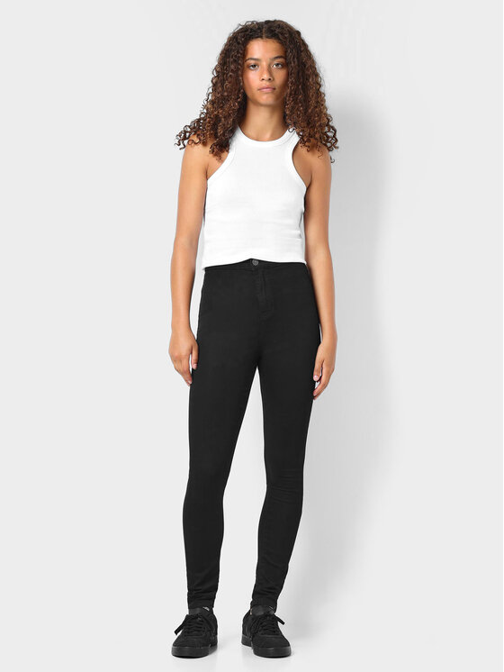 Noisy May Noisy May Blugi Ella 27000768 Negru Skinny Fit