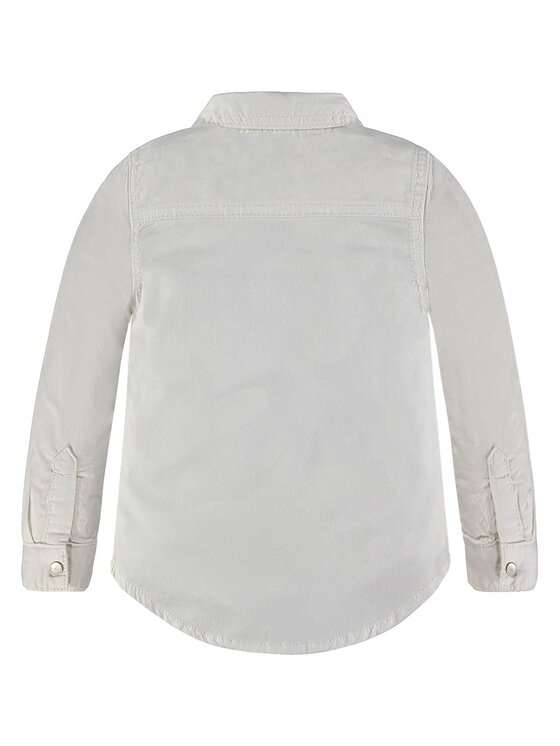 Kanz Kanz Koszula 1726633-1050 Biały Basic Fit