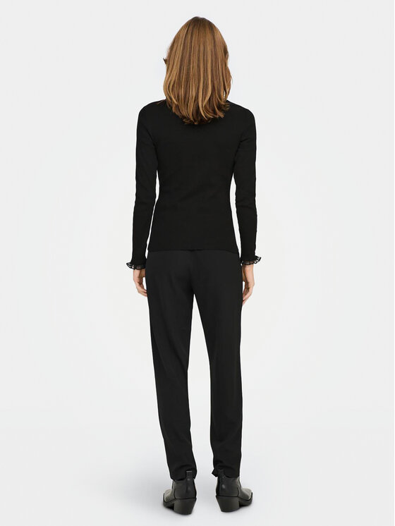 ONLY ONLY Блузка Leslie 15277888 Чорний Regular Fit