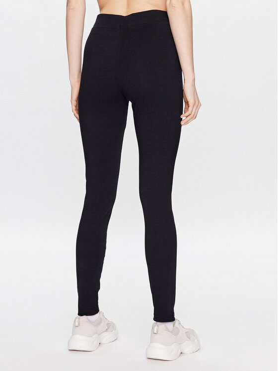 Diadora Diadora Legginsy Core 102.179488 Czarny Slim Fit