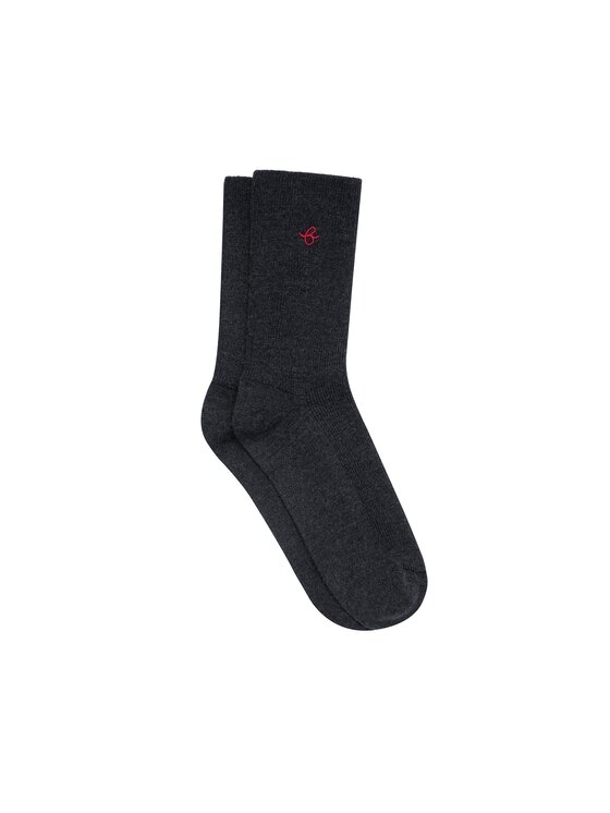 B SIDES B SIDES Skarpety długie MERINO UNISEX Szary