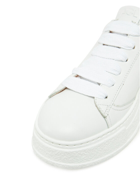 AGL AGL Sneakersy Giuly Lace Up D946001PGKA076A634 Biały