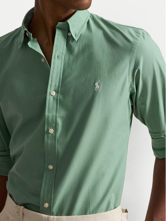 Polo Ralph Lauren Polo Ralph Lauren Krekls 710929348500 Tirkīzs Slim Fit