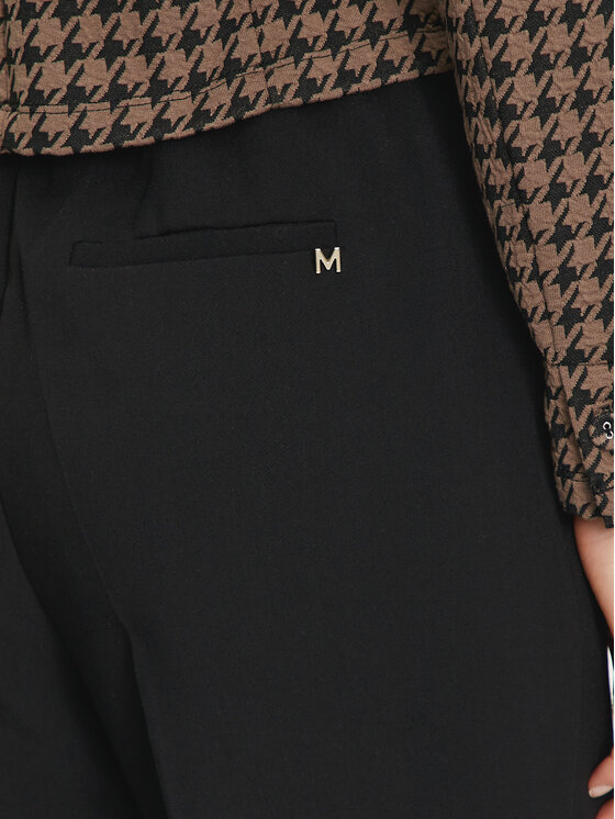 LOLA CASADEMUNT LOLA CASADEMUNT Παντελόνι υφασμάτινο MF2414007 Μαύρο Straight Fit