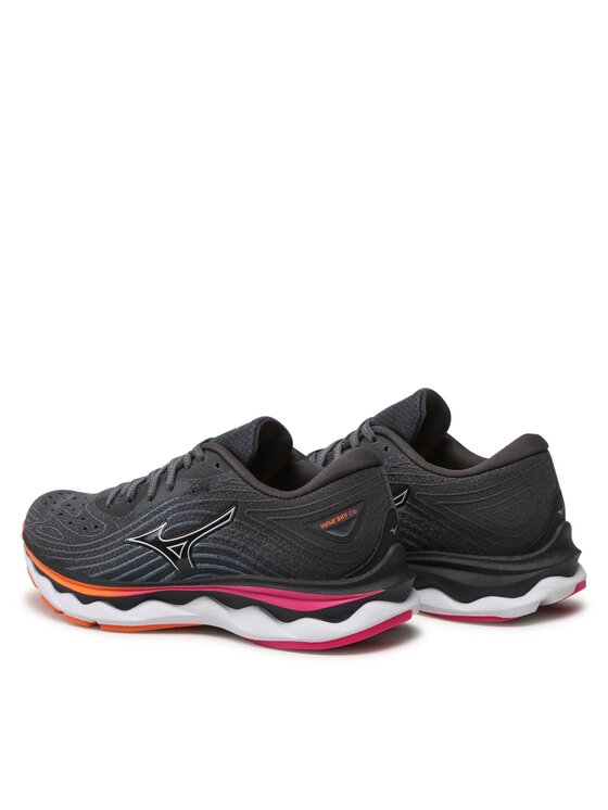 Mizuno Mizuno Pantofi pentru alergare Wave Sky 6 J1GD220271 Gri