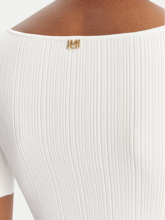 Marciano Guess Marciano Guess Пуловер 5YGR02 5875Z Бял Regular Fit