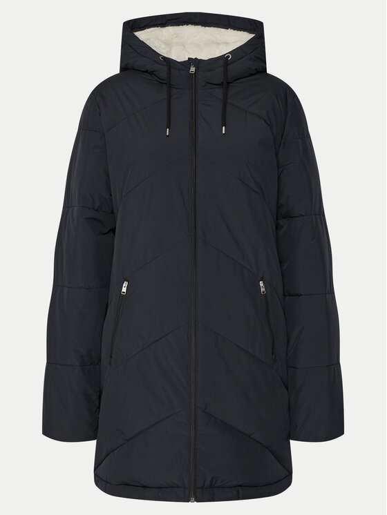 Roxy Roxy Μπουφάν χειμωνιάτικο Better Weather ERJJK03634 Μαύρο Regular Fit
