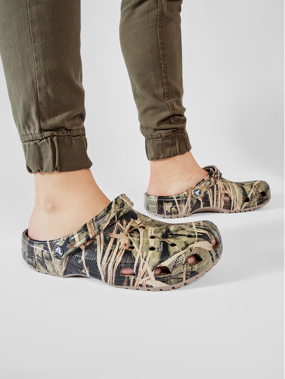 Crocs Crocs Șlapi Classic Realtree 12132 Verde
