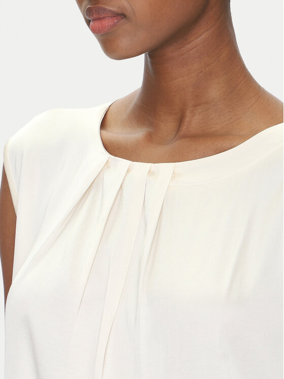 ViCOLO ViCOLO Bluse TD0763 Écru Regular Fit