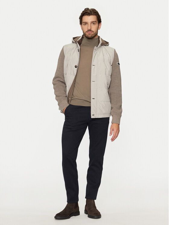 Bugatti Bugatti Übergangsjacke 7600 65559B Beige Regular Fit
