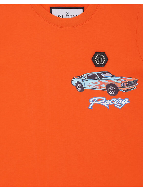 PHILIPP PLEIN PHILIPP PLEIN T-shirt 28191 Arancione Regular Fit