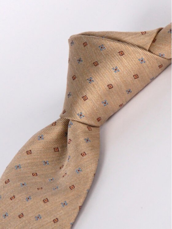 ELSNER ELSNER Γραβάτα JEDWAB ŻAKARD A1115 Μπεζ