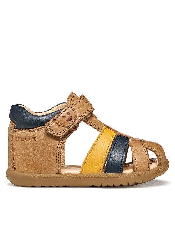 Geox Geox Sandály B Sandal Macchia Boy B254VA 0CL78 CT6F4 Hnědá
