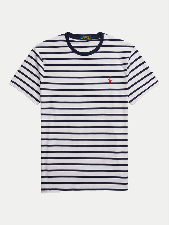 Polo Ralph Lauren Polo Ralph Lauren T-shirt 710938134004 Bijela Slim Fit