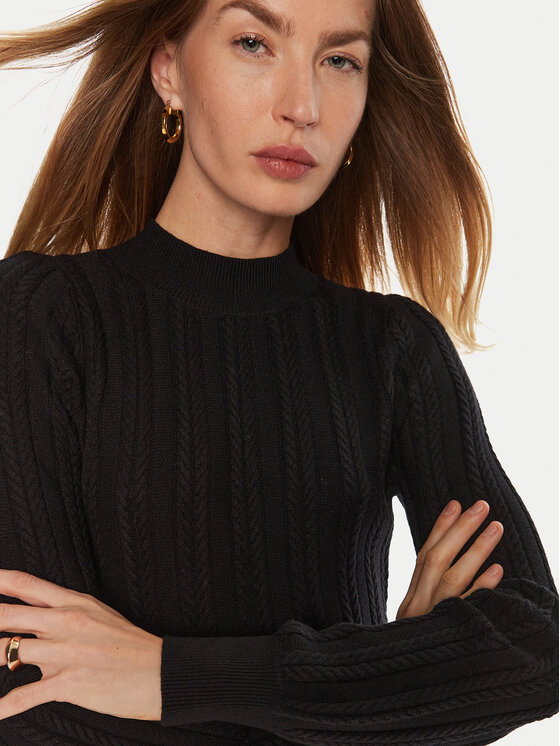 Guess Guess Φόρεμα υφασμάτινο Livia W4BK08 Z2V42 Μαύρο Regular Fit