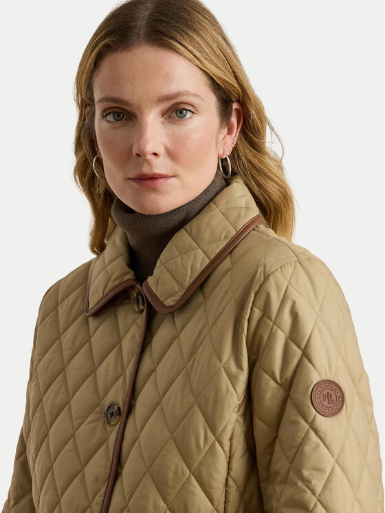 LAUREN RALPH LAUREN LAUREN RALPH LAUREN Преходно яке 2,9798E+11 Бежов Straight Fit