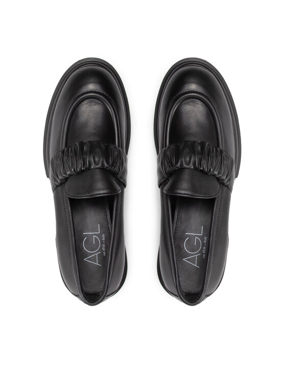 AGL AGL Loaferice Celeste D756026PGKA0761013 Crna