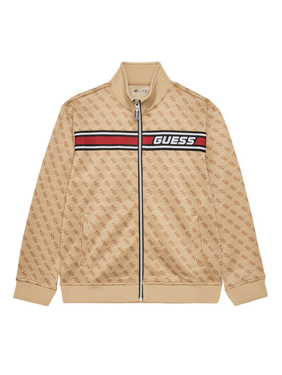 Guess Guess Bluză L4YQ24 FL04Q Bej Regular Fit