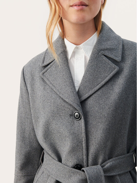 Part Two Part Two Cappotto di lana Charlotte 30307776 Grigio Regular Fit