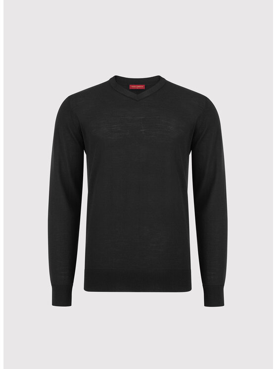 Pako Lorente Pako Lorente Sweter P26WP-2X-008 Czarny Straight Fit