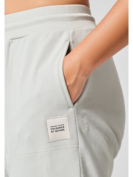 Casall Casall Spodnie dresowe Natural Dye Terry Jogger Zielony Regular Fit