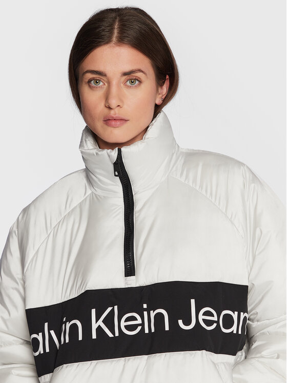 Calvin Klein Jeans Calvin Klein Jeans Bunda anorak J30J321966 Sivá Regular Fit