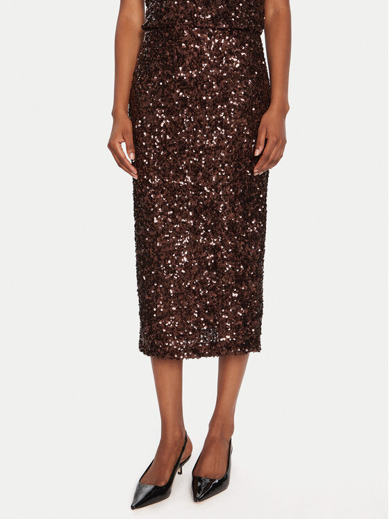 Marella Marella Пола тип молив Rennes 2523776011 Кафяв Slim Fit