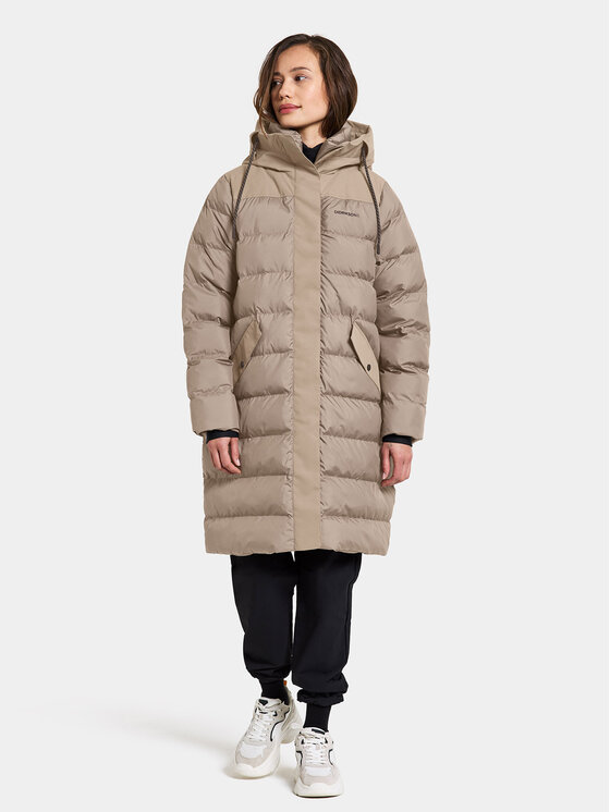 Didriksons Didriksons Striukė Fay Wns Parka 504524 Smėlio Regular Fit