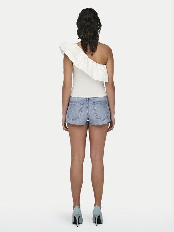 ONLY ONLY Μπλουζάκι Soffy 15320339 Λευκό Regular Fit