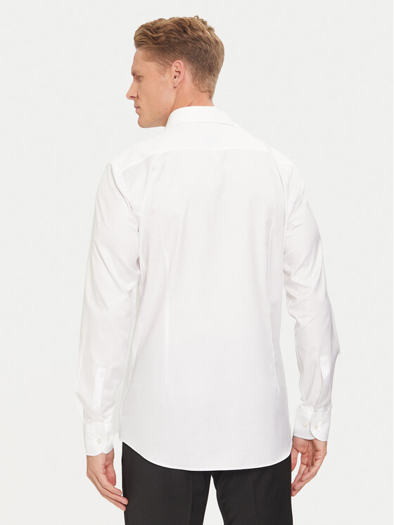 BOSS Boss Košulja 50491976 Bijela Slim Fit